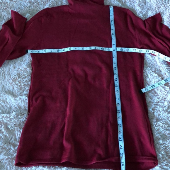 HALOGEN CONVERTIBLE TNECK HENLEY WASHABLE SOFT WOOL NWOT - Picture 8 of 8